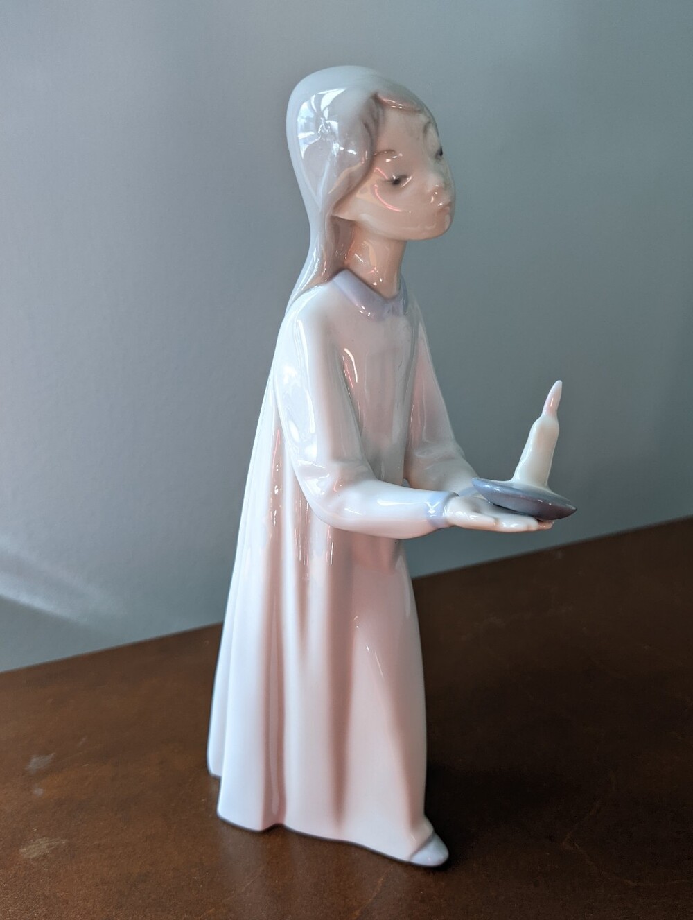 Vintage Lladro "Girl With Candle" Figurine